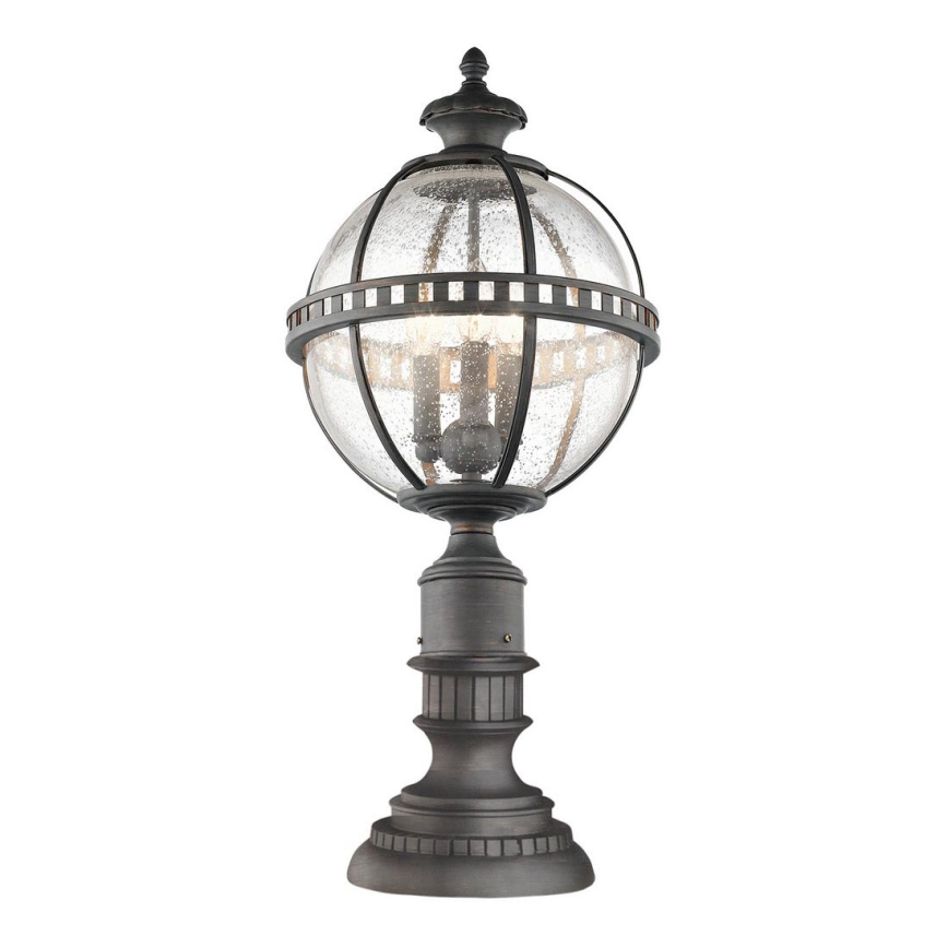 Elstead KL-HALLERON-3M - Candeeiro exterior HALLERON 3xE14/60W/230V IP44