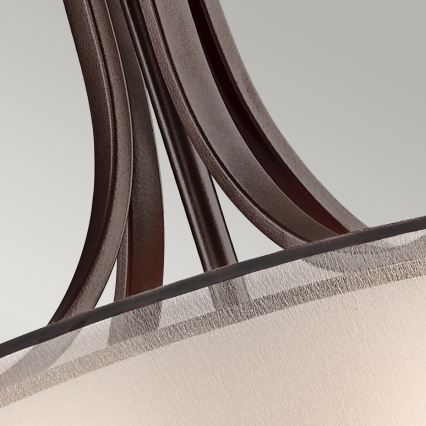 Elstead KL-LACEY-P-L-MB - Candelabro suspenso LACEY 4xE27/60W/230V
