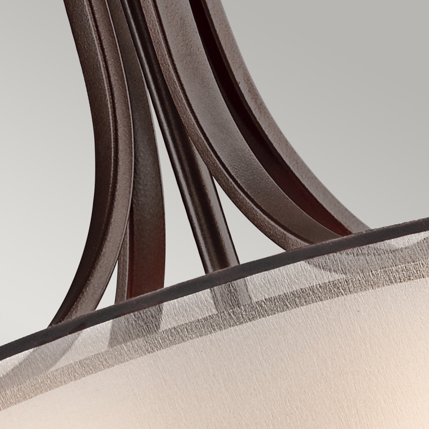 Elstead KL-LACEY-P-L-MB - Candelabro suspenso LACEY 4xE27/60W/230V