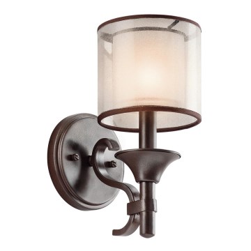 Elstead KL-LACEY1-MB - Iluminação de parede LACEY 1xE14/60W/230V