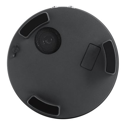 Elstead KL-LYNDON-BT-B-BK - Candeeiro exterior LED com altifalante LED/3W/230V IP44 300 mA