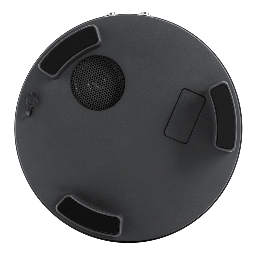 Elstead KL-LYNDON-BT-B-BK - Candeeiro exterior LED com altifalante LED/3W/230V IP44 300 mA