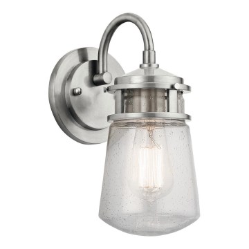 Elstead KL-LYNDON2-S-BA - Iluminação de parede exterior LYNDON 1xE27/75W/230V IP44