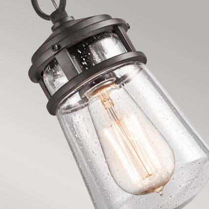 Elstead KL-LYNDON8-S-AZ - Candelabro exterior LYNDON 1xE27/75W/230V IP44 antracite