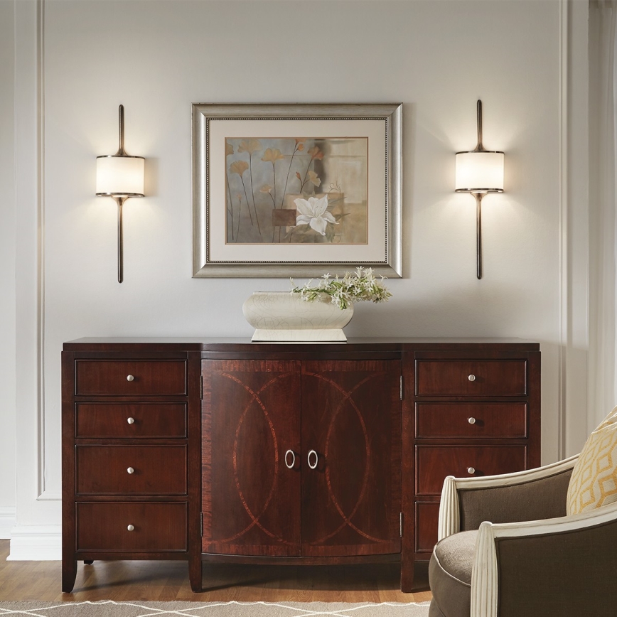 Elstead - Iluminação LED para casa de banho  MONA 2xG9/3,5W/230V IP44 cromado mate