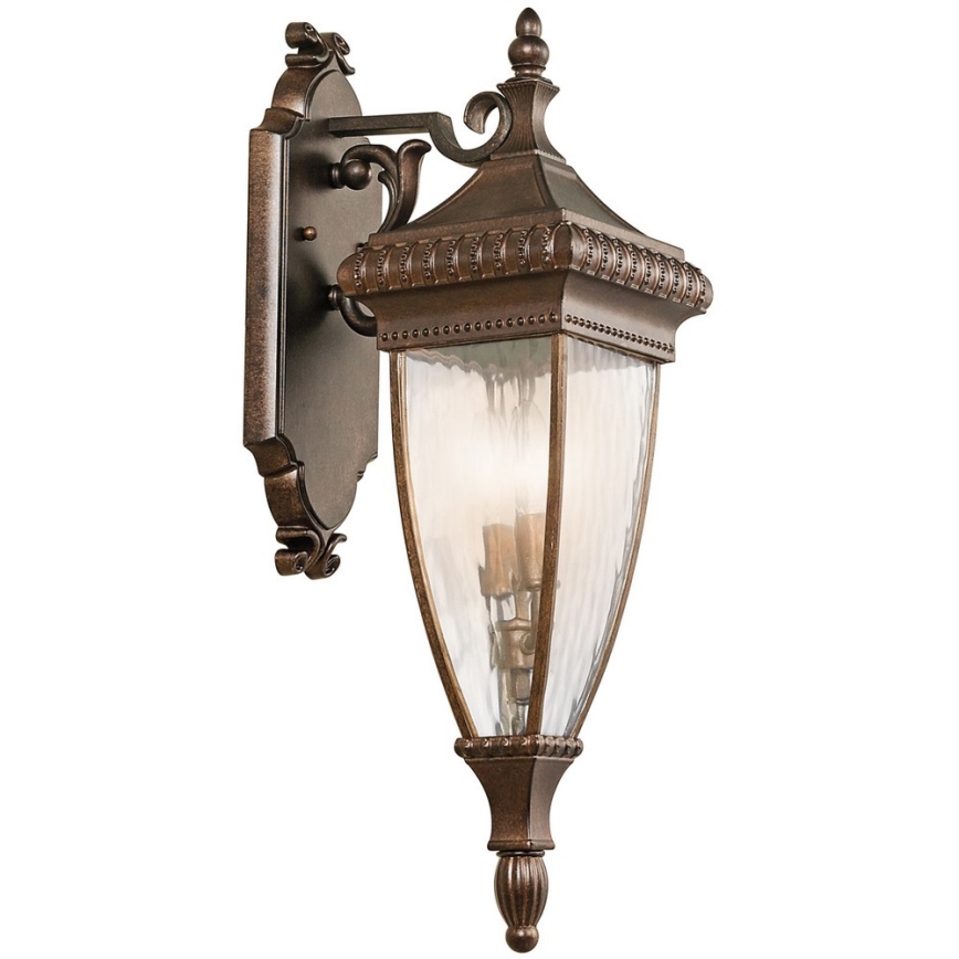 Elstead KL-VENETIAN2-M - Iluminação de parede exterior VENETIAN 2xE14/60W/230V IP44
