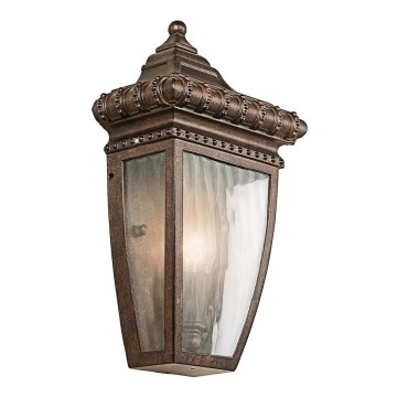 Elstead KL-VENETIAN7-S - Iluminação de parede exterior VENETIAN 1xE14/60W/230V IP44