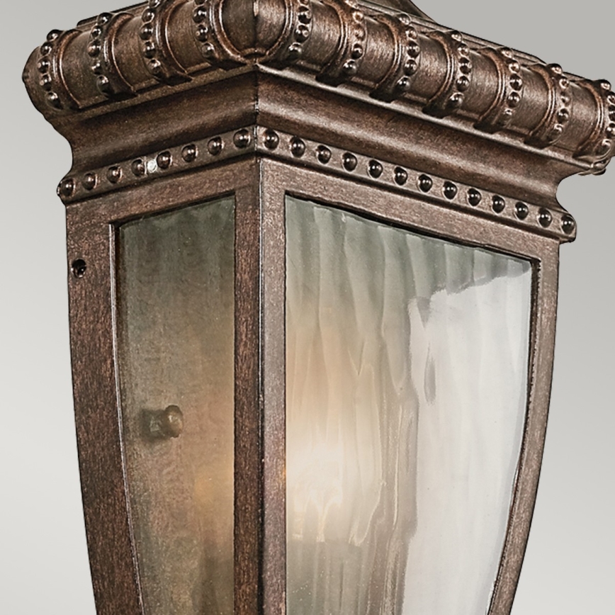 Elstead KL-VENETIAN7-S - Iluminação de parede exterior VENETIAN 1xE14/60W/230V IP44