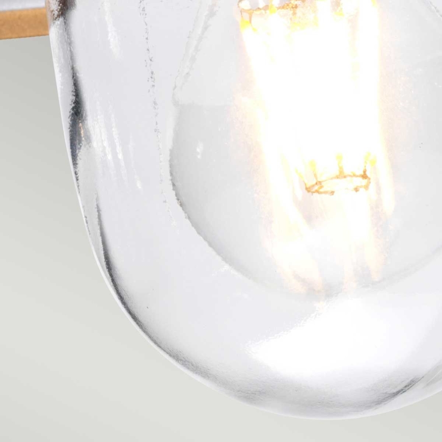 Elstead - Lustre exterior suspenso por corrente KLAMPENBORG 1xE27/60W/230V IP44 cromado mate