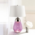 Elstead - Lâmpada de Mesa LED LENA 1xE27/40W/230V + 1xGU10/7W 74 cm rosa