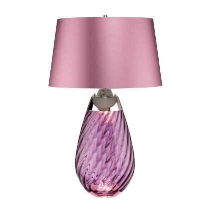 Elstead - Candeeiro de mesa LED LENA 1xE27/40W/230V + 1xGU10/7W 74 cm rosa