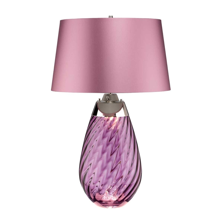 Elstead - Candeeiro de mesa LED LENA 1xE27/40W/230V + 1xGU10/7W 74 cm rosa