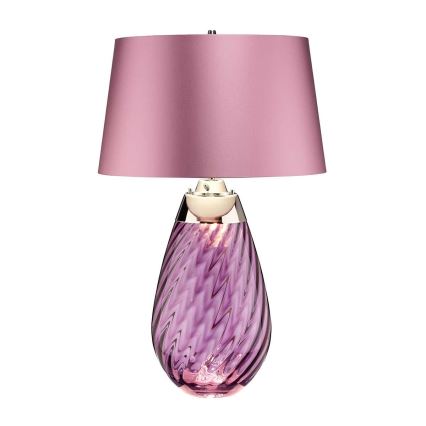 Elstead - Candeeiro de mesa LED LENA 1xE27/40W/230V + 1xGU10/7W 74 cm rosa