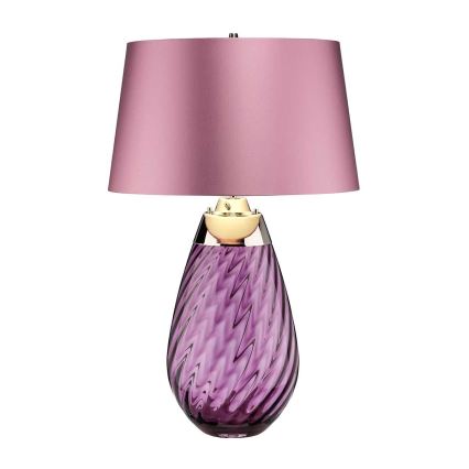 Elstead - Candeeiro de mesa LED LENA 1xE27/40W/230V + 1xGU10/7W 74 cm rosa