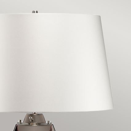 Elstead - Candeeiro de mesa LED LENA 1xE27/40W/230V + 1xGU10/7W 74 cm rosa/branco