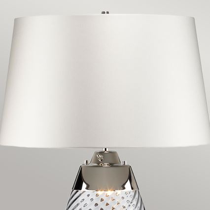 Elstead - Candeeiro de mesa LED LENA 1xE27/60W/230V + 1xGU10/7W 60,5cm azul/branco