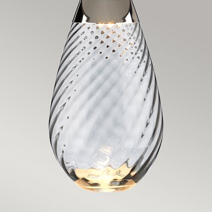 Elstead - Candeeiro de mesa LED LENA 1xE27/60W/230V + 1xGU10/7W 60,5cm azul/branco
