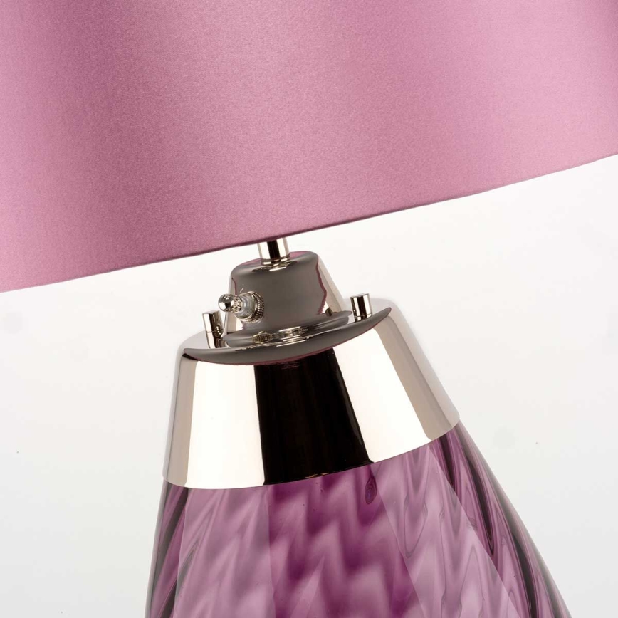 Elstead - Candeeiro de mesa LED LENA 1xE27/60W/230V + 1xGU10/7W 60,5 cm rosa
