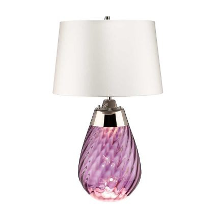 Elstead - Candeeiro de mesa LED LENA 1xE27/40W/230V + 1xGU10/7W 74 cm rosa