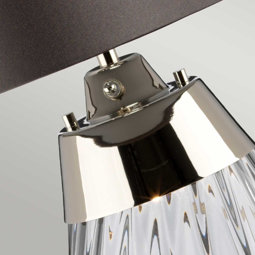 Elstead - Candeeiro de mesa LED LENA 1xE27/60W/230V + 1xGU10/7W 60,5 cm cinzento