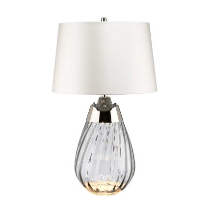 Elstead - Candeeiro de mesa LED LENA 1xE27/60W/230V + 1xGU10/7W 60,5 cm branco