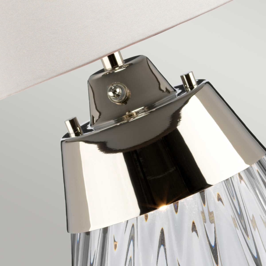 Elstead - Candeeiro de mesa LED LENA 1xE27/60W/230V + 1xGU10/7W 60,5 cm branco