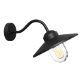 Elstead - Luminária exterior KLAMPENBORG 1xE27/60W/230V IP44 preta