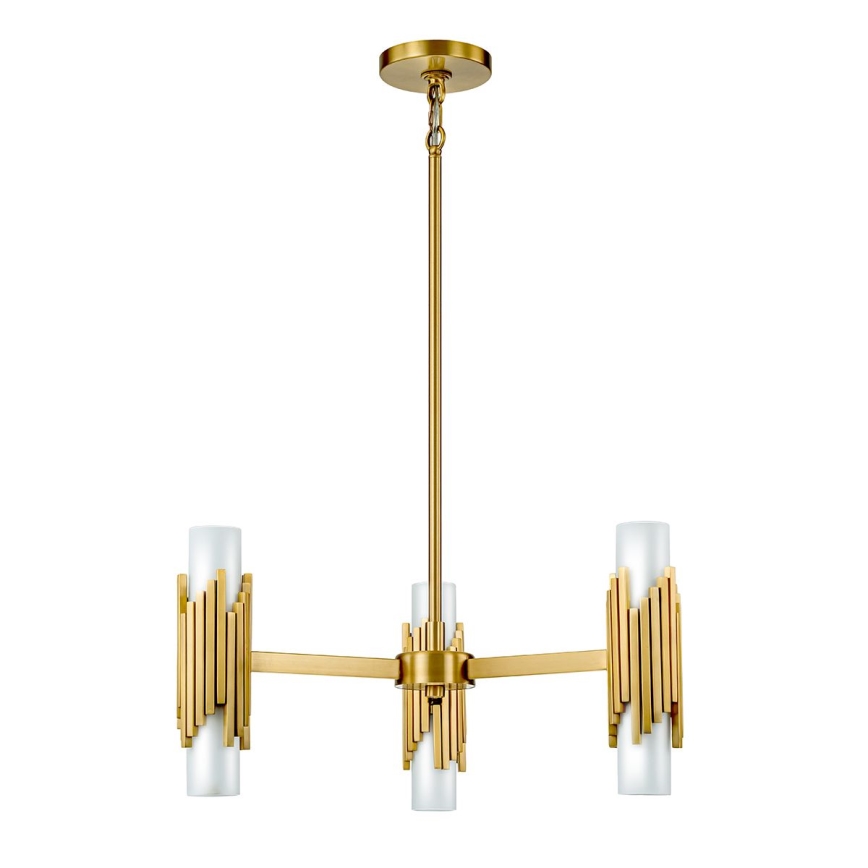 Elstead - Lustre de haste MARVELE 6xE14/40W/230V dourado