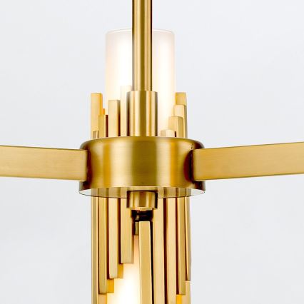 Elstead - Lustre de haste MARVELE 6xE14/40W/230V dourado