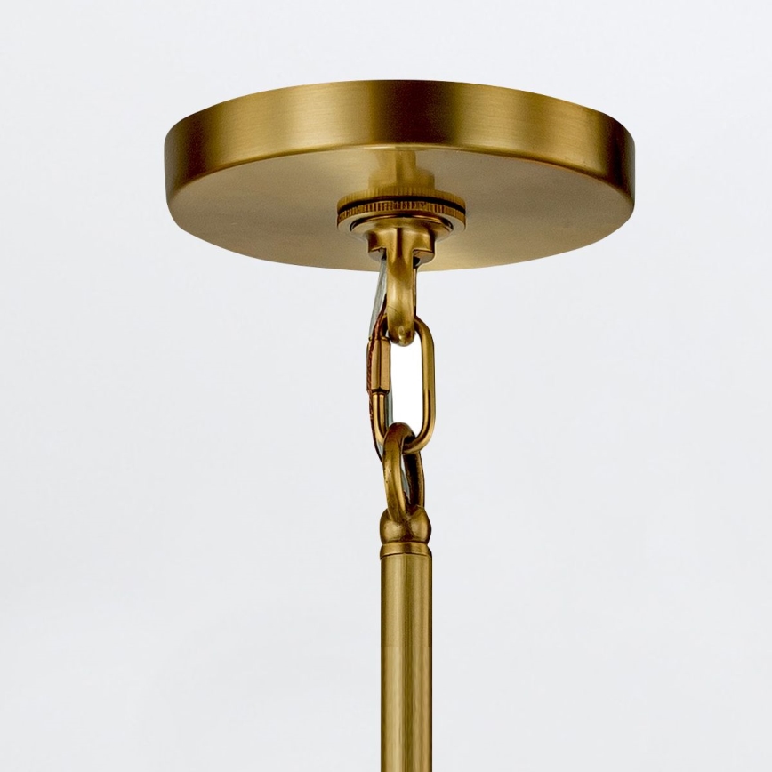 Elstead - Lustre com haste MARVELE 8xE14/40W/230V dourado