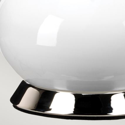 Elstead - Candeeiro de mesa MILO 1xE27/60W/230V cinzento/dourado