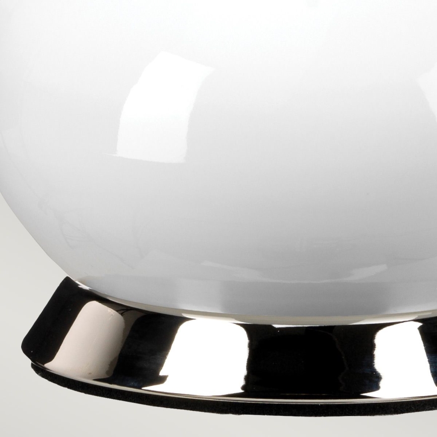 Elstead - Candeeiro de mesa MILO 1xE27/60W/230V cinzento/castanho