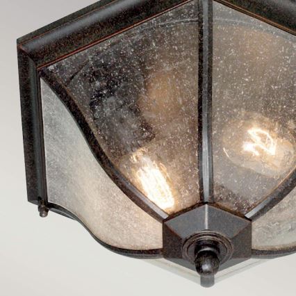 Elstead - Iluminação de teto exterior NEW ENGLAND 2xE27/60W/230V IP44