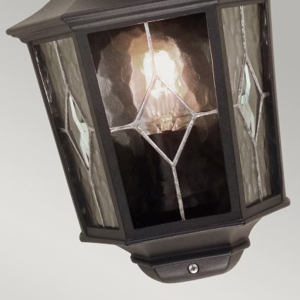 Elstead NR7-2-BLK - Iluminação de parede exterior NORFOLK 1xE27/100W/230V IP43
