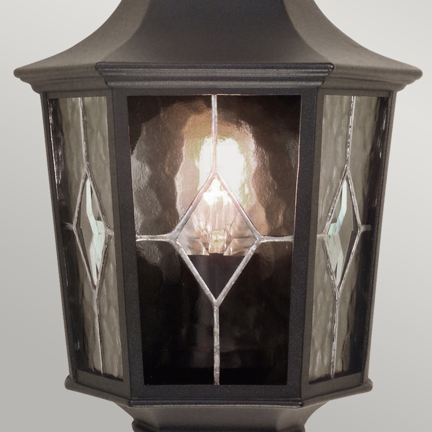 Elstead NR7-2-BLK - Iluminação de parede exterior NORFOLK 1xE27/100W/230V IP43