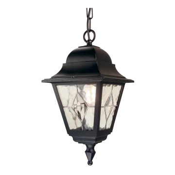 Elstead NR9-BLK - Candelabro exterior NORFOLK 1xE27/100W/230V IP43
