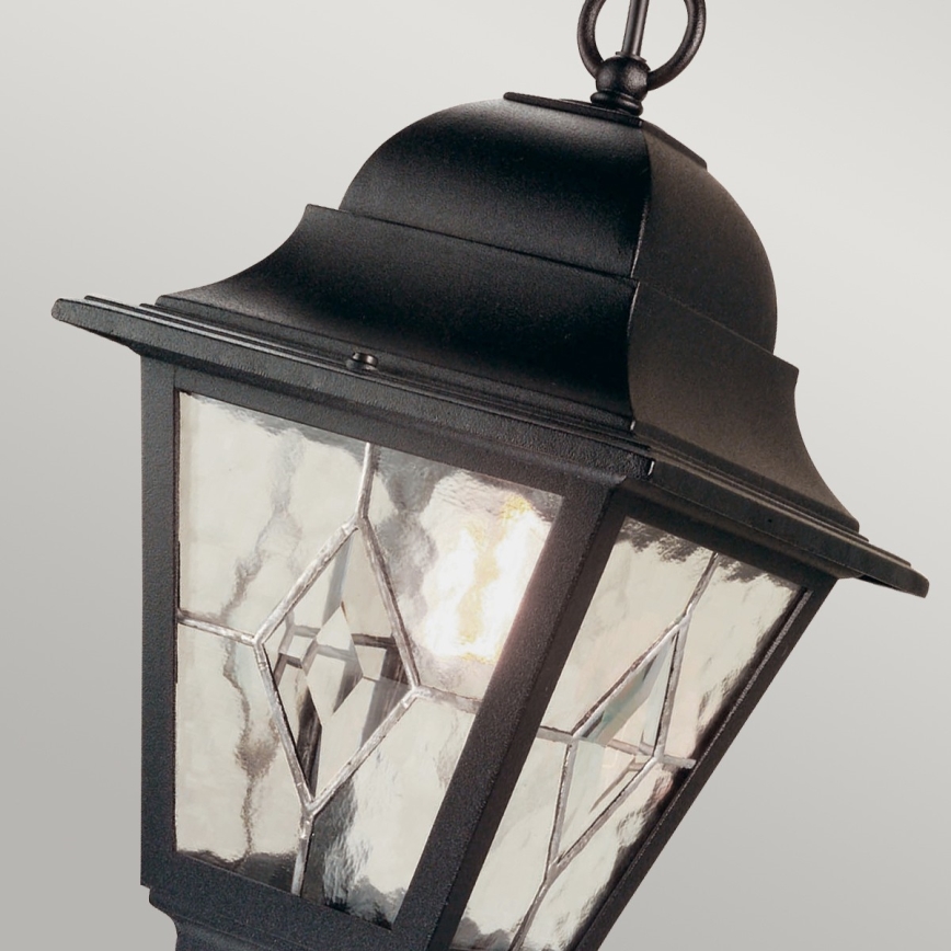 Elstead NR9-BLK - Candelabro exterior NORFOLK 1xE27/100W/230V IP43