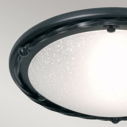 Elstead - Iluminação de teto PEMBROKE 1xE27/60W/230V preto