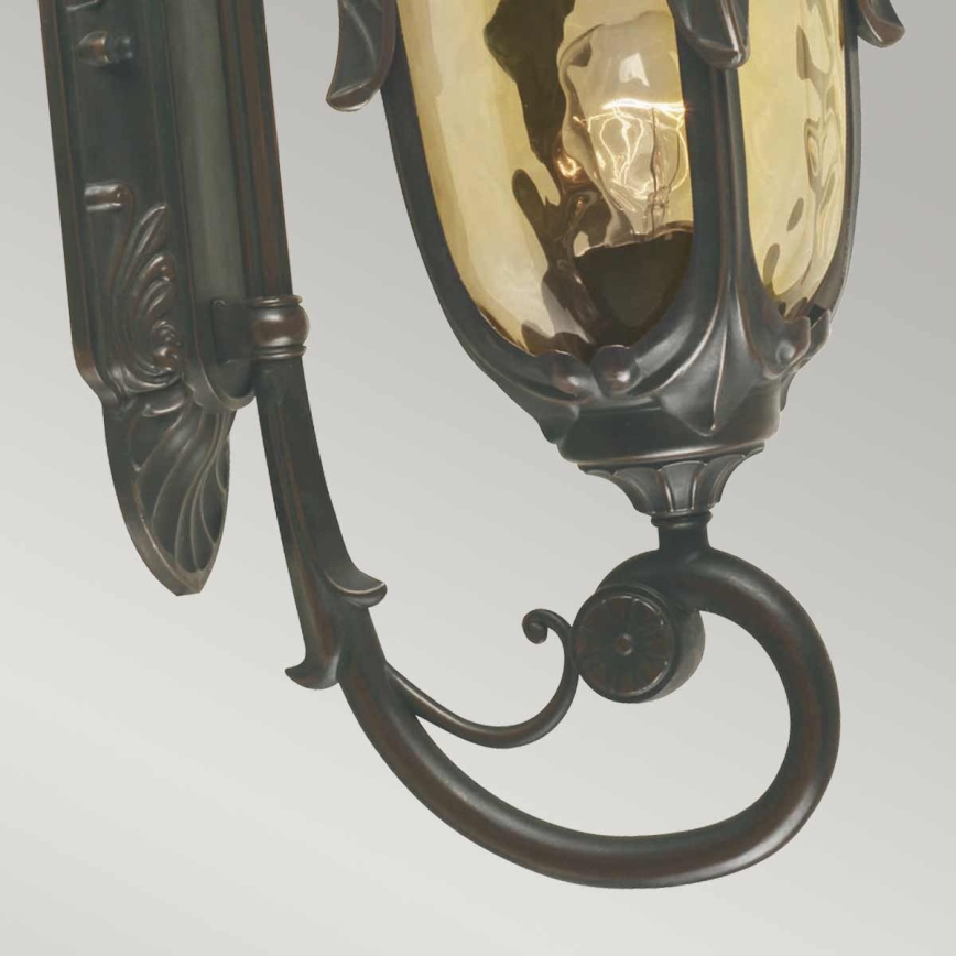 Elstead - Iluminação de parede exterior PHILADELPHIA 1xE27/60W/230V IP44
