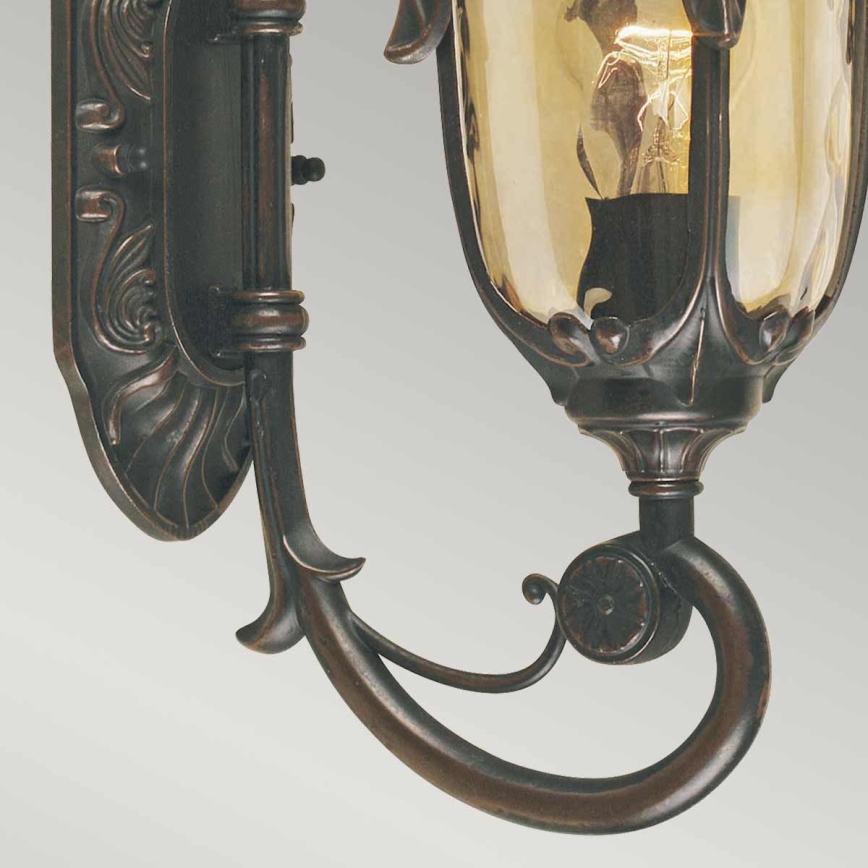 Elstead - Iluminação de parede exterior PHILADELPHIA 1xE27/60W/230V IP44
