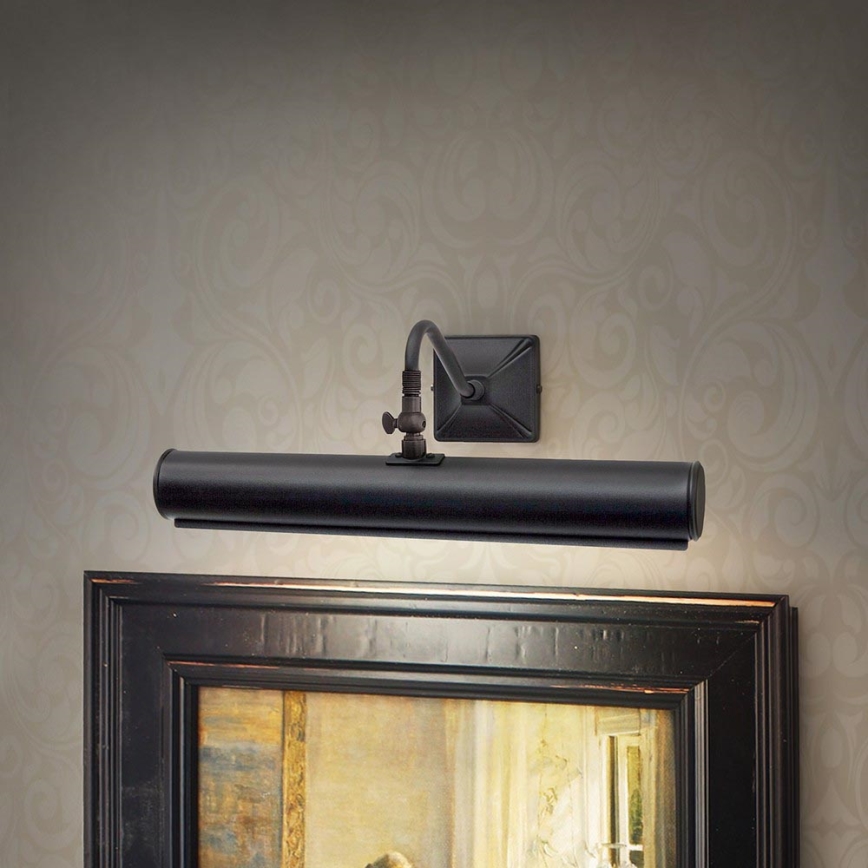 Elstead PL1-20-BLK - Iluminação de quadro PICTURE 2xE14/40W/230V preta