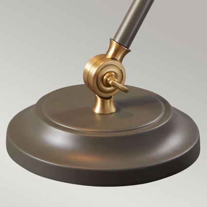 Elstead - Candeeiro de mesa PROVENCE ELEMENT 1xE27/60W/230V cinzento