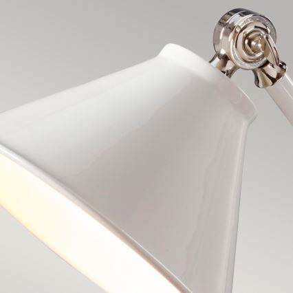 Elstead - Candeeiro de mesa PROVENCE ELEMENT 1xE27/60W/230V branco