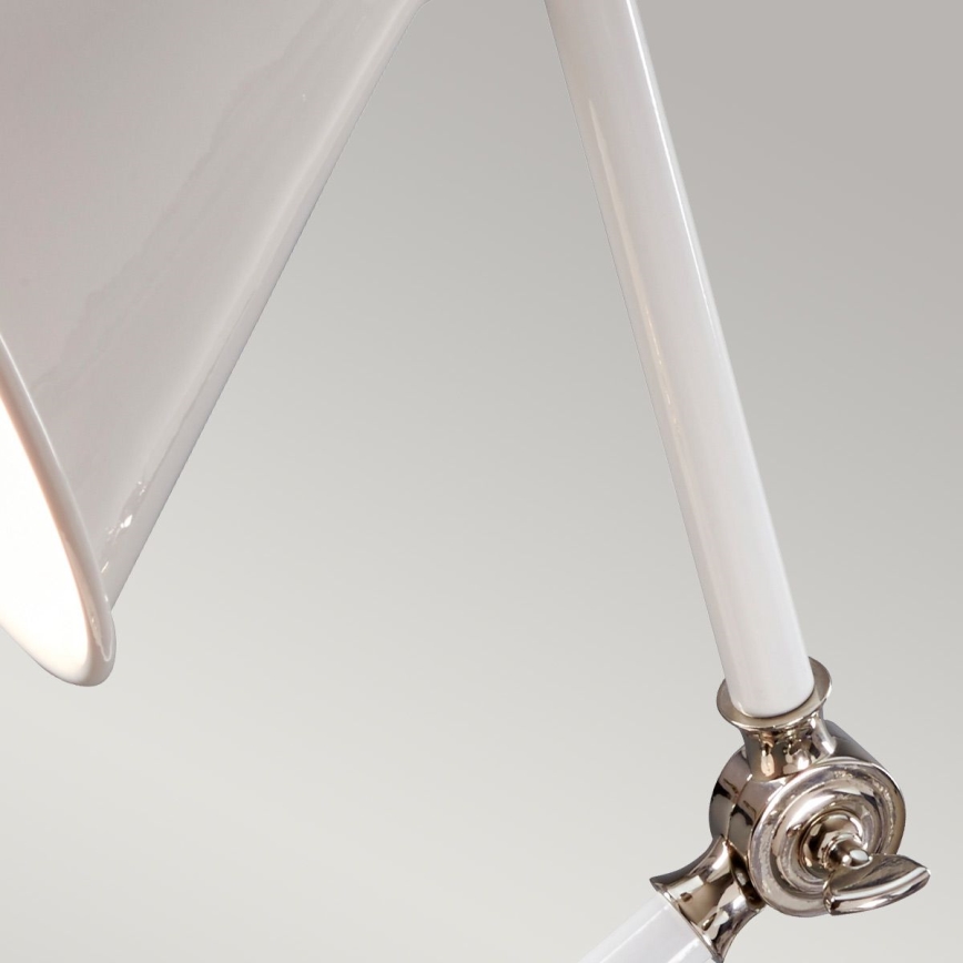 Elstead - Candeeiro de mesa PROVENCE ELEMENT 1xE27/60W/230V branco