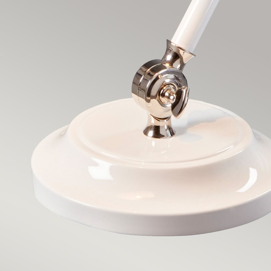Elstead - Candeeiro de mesa PROVENCE ELEMENT 1xE27/60W/230V branco