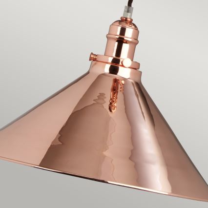 Elstead PV-P-CPR - Candelabro suspenso PROVENCE 1xE27/100W/230V cobre