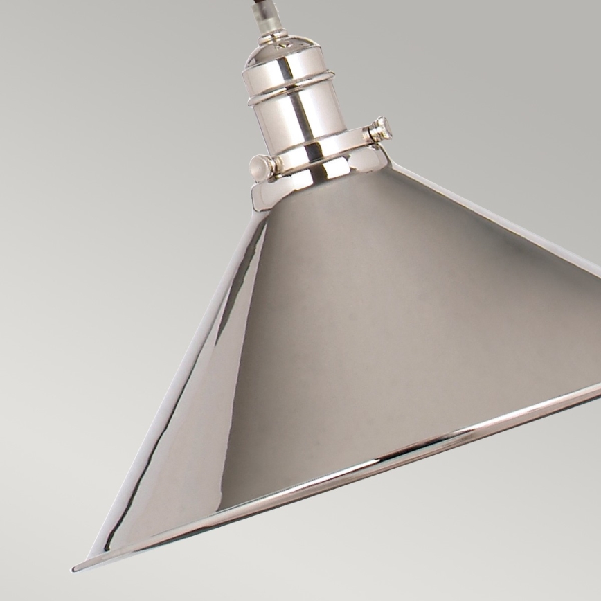 Elstead PV-P-PN - Candelabro suspenso PROVENCE 1xE27/100W/230V cromado brilhante