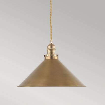 Elstead - Candeeiro suspenso PROVENCE 1xE27/60W/230V dourado