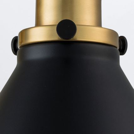 Elstead PV1-AB-MB - Aplique de parede PROVENCE 1xE27/60W/230V dourado/preto