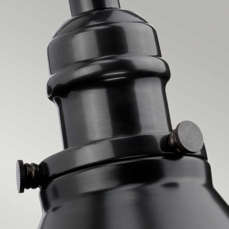 Elstead - Iluminação de parede PROVENCE 1xE27/60W/230V preto